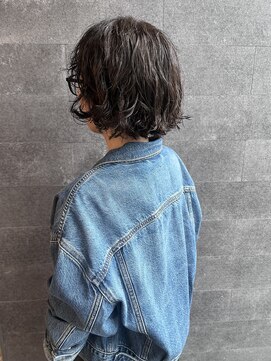 スノウ(SKNOW) クセ毛風ボブパーマ