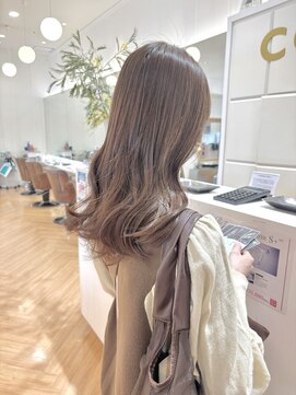 コワファースト  させぼ五番街店(COIFF1RST) sheer  brown