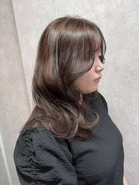 ロックス ヘアー ギャラリー(Rocks hair gallery) 赤みを抑えたツヤカラー「ショコラモーヴブラウン」