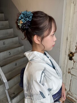 ノード(NODO) 浴衣ヘアアレンジ