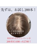 お試し！増毛エクステヘアループ★200本！分け目のボリュームUP