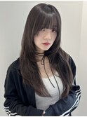 ハッシュカット/韓国ヘア/ロングレイヤー/ザクザクレイヤー