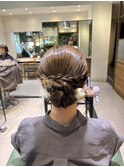 シニヨンヘア