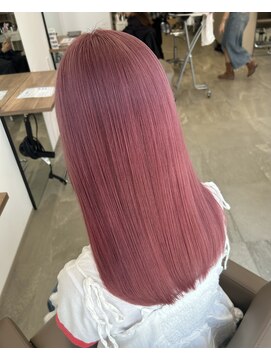 アヴァンス 箕面(AVANCE.) ピンクベージュ～ブリーチ2回～