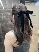 ヌープヘアーアイス(NUUP.hair ici)&nbsp;夏色透明感◎20代30代40代小顔レイヤーベージュ