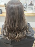 オーガニックカラーで透明感♪