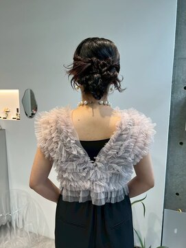 エディット トウキョウ(e.dit tokyo) 【e.dit tokyo macoto】結婚式ヘアセットアレンジ