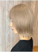 ハイトーンベージュ/池袋ショート/髪質改善/美髪