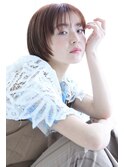 YUKI  マッシュショート　ツヤ髪スタイル　20代30代40代50代