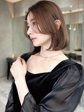 髪質改善/大人ガーリー/似合わせカット/ショートボブ前髪/池袋