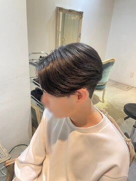 曲がる縮毛矯正/パートスタイル