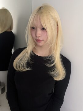 ホワイトブロンド/ハイトーン/ワンカラー/名古屋