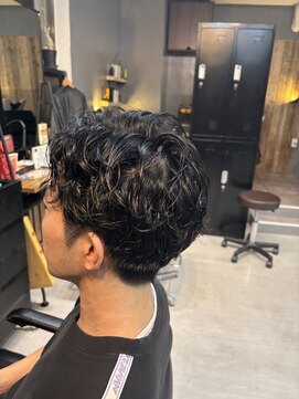 クート オム 南浦和(ku-to homme) ラフだけど色気のある大人パーマ