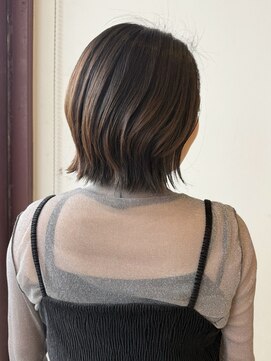 ルッツ(Lutz. hair design) 3/4 ボブ レイヤー  【千代田彩夏】