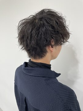 イフプロデュースドバイアミカ(iF produced by Amica) センターパートパーマ