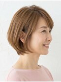 乾かすだけで決まる！【大人可愛い】小顔ショートボブ