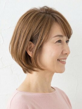 と和 巣鴨 乾かすだけで決まる！【大人可愛い】小顔ショートボブ