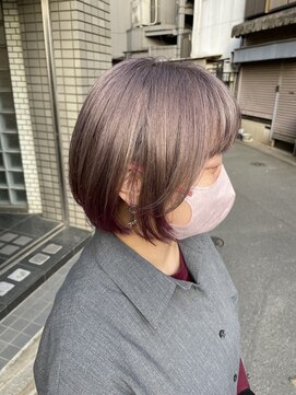 カウチ(Kauti) ラベンダーアッシュ+ボブスタイル