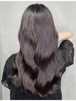 オースティン 調布アミックス(AUSTIN) デザインカラーレイヤーカットウェットヘアオリーブベージュ