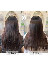 シーヘアー 髪質改善/電子トリートメントカラー