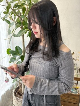 ミント(mint) ☆オリーブグレー☆パールグレー☆レイヤーカット☆