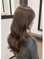 アミリー ひたち野うしく店(Amily)&nbsp;ハイライトバレイヤージュダブルカラーケアブリーチ20代30代