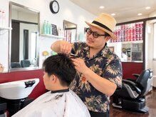 カルムンド バイ トコヘイ(CALMUNDO by TOKOHEI)の雰囲気（#メンズカット #パーマ #フェード #メンズヘア#バーバー#理容室）