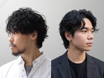 グロウ 博多店(growth)の写真/【仕事&学校OK】ライフスタイルに合せたパーマ！周りと一歩差を付けるなら"growth"[ニュアンスパーマ/眉毛]