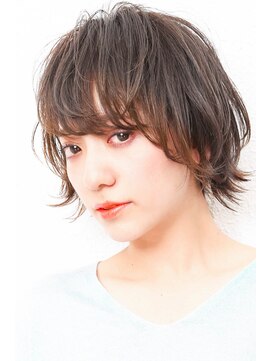 モニカ 西宮北口(Monica) 大人かわいいグレージュ小顔ナチュラルショートボブ