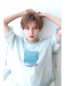 ヘアメイク シュシュ(Hair make chou chou) ハンサムショートクールショートボブルフハイライトカラー