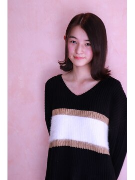 シュモレアズ 北習志野(shumore az) 外ハネ♪ミディアムボブ