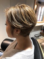 サンク(thank)&nbsp;ハイトーンハンサムショート