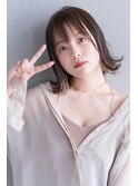 【kate】大宮　マットグレージュ×大人可愛い外ハネボブ