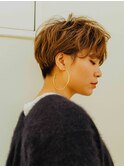マッシュショートパーマ/20代/30代/40代/50代/倉敷/白楽町