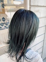 ポート(PORT)&nbsp;ミディアムレイヤー×エメラルドブルー◎20代30代40代50代