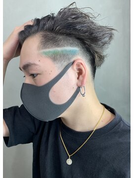 モノ アンド イニ(Mono & inni) 【個性派】刈り上げアート