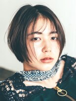 フォト 新宿(foto)&nbsp;グレーベージュ前髪パーマレイヤーカットダブルカラー髪質改善