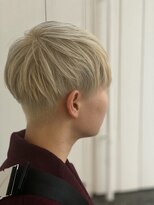 リアン 上尾店(Rien)&nbsp;マロンベージュ/Aラインボブ/かきあげ[上尾駅/バレイヤージュ]