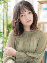 カバーヘア イヴ 戸頭店(COVER HAIR EVE)&nbsp;バレイヤージュ透けバング小顔抜け感トヘアa戸頭20代30代40代