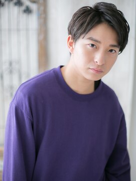 モッズヘアメン 名護大東店(mod's hair men) ≪mod's men≫ダークアッシュでハンサムマニッシュショートb