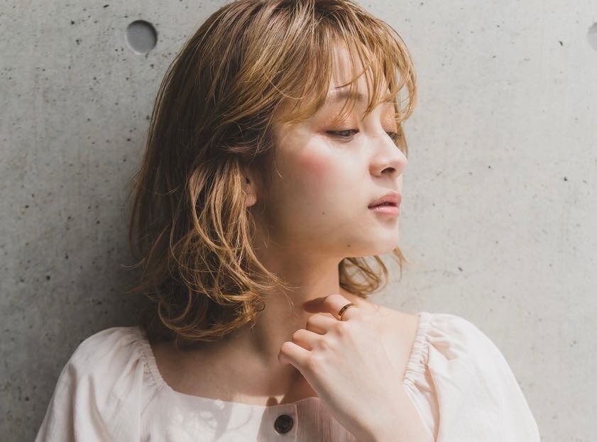 カット+透明感フルカラー＋アミノ酸トリートメント \7,500