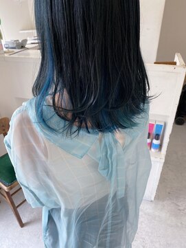 ルーチェ(LUCE for hair.) インナーブルー