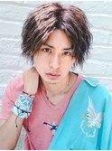 センター分けマッシュ/メンズセンター分けマッシュ/センター分け