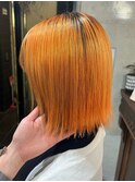 【BEAT S】　オレンジカラー/ケアブリーチ/伏見/矢場町/栄