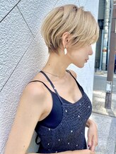 ジエクト 本店(The Ect)&nbsp;ひし形ショートボブ/ナチュラルショート/シャギーショート心斎橋
