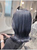 【mami】ブルーバイオレット×韓国ヘアー