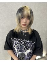 アリートウキョウ(ALLY TOKYO) 中性ウルフレイヤーカットロングウルフカット姫カット姫ウルフ