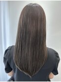 立体感ハイライト/髪質改善トリートメント