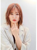 簡単スタイリング/小顔ヘア/ゆるふわロング