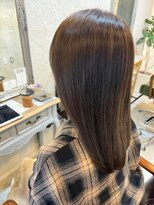 ヘアメイク リヴ(Hair Make Liv) 極艶カラー×シアベージュ